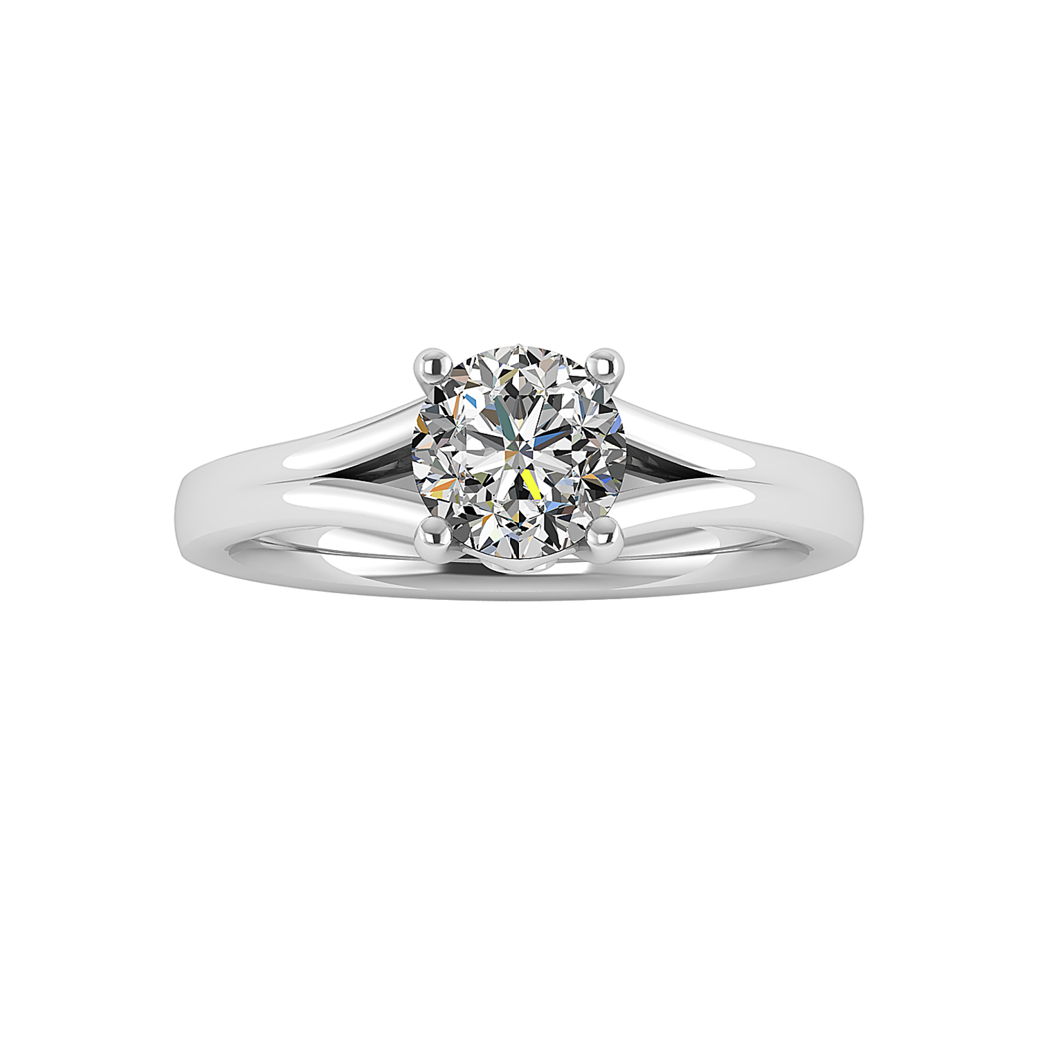 Korman Signature Athena Solitaire Semi Mount Engagement Ring